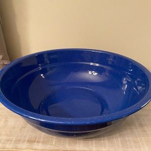 Vintage Enamel Big Bowl